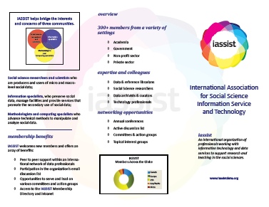 Thumbnail of the IASSIST Factsheet