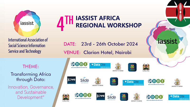 IASSIST Africa Regional Workshop 2024 flyer